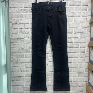 Rock & Republic Kasandra Mid Rise Straight Leg Jeans 12M
